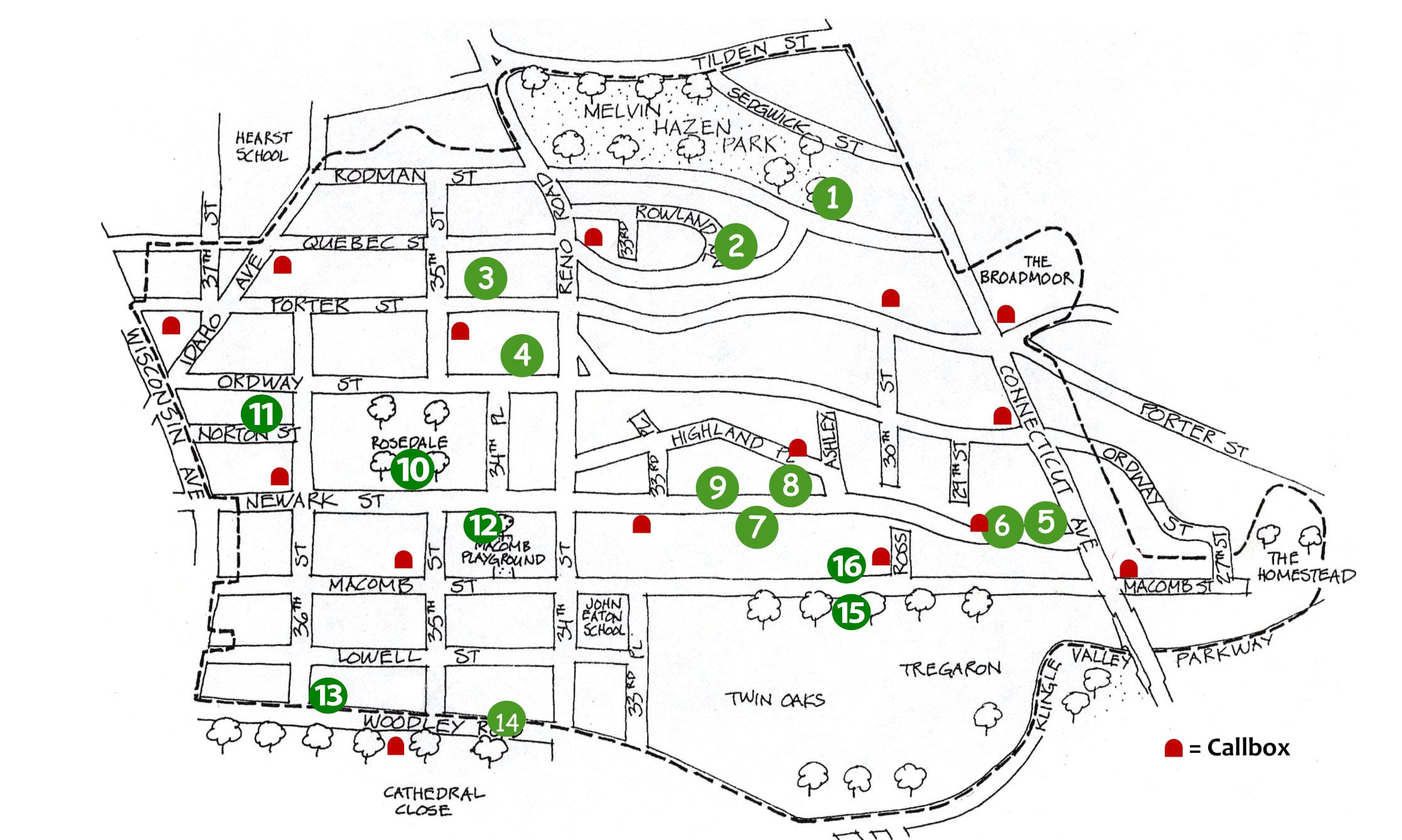Cleveland Park self-guided history walk
